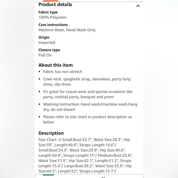 NWT Floerns Spaghetti Strap Cowl Neck Long Slip Satin Silk Midi Dress MINT GREEN - Picture 3 of 5